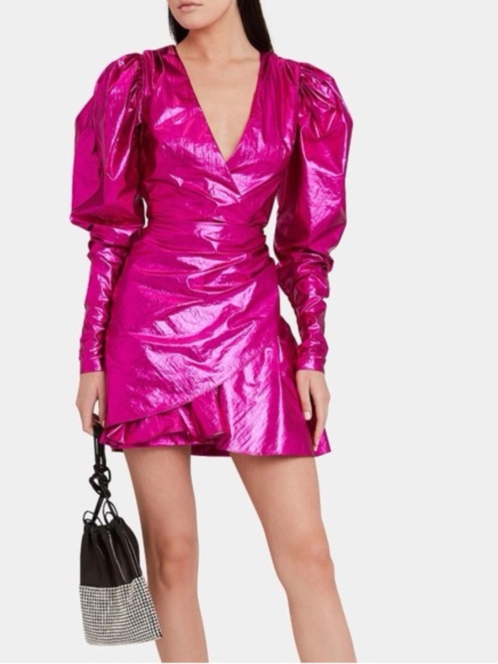 Rotate By Birger Christensen
Number 24 Metallic Pink Party
Mini Dress Fuchsia